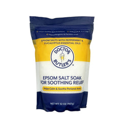 Doctor Butler’s Sels d’Epsom pour hémorroïdes, bain apaisant potentiel.