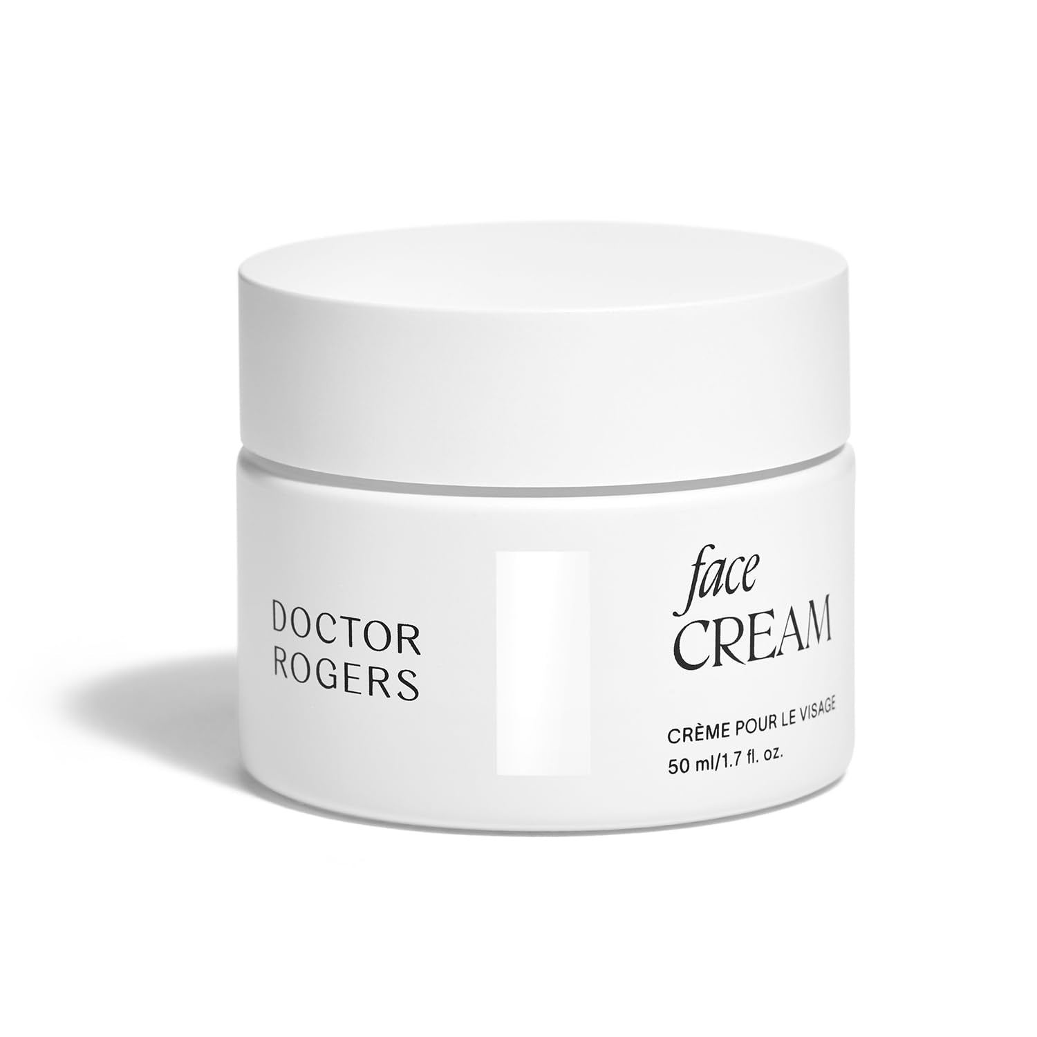 La crema facial hidratante de Doctor Rogers ofrece hidratación ligera y suave para piel sensible.