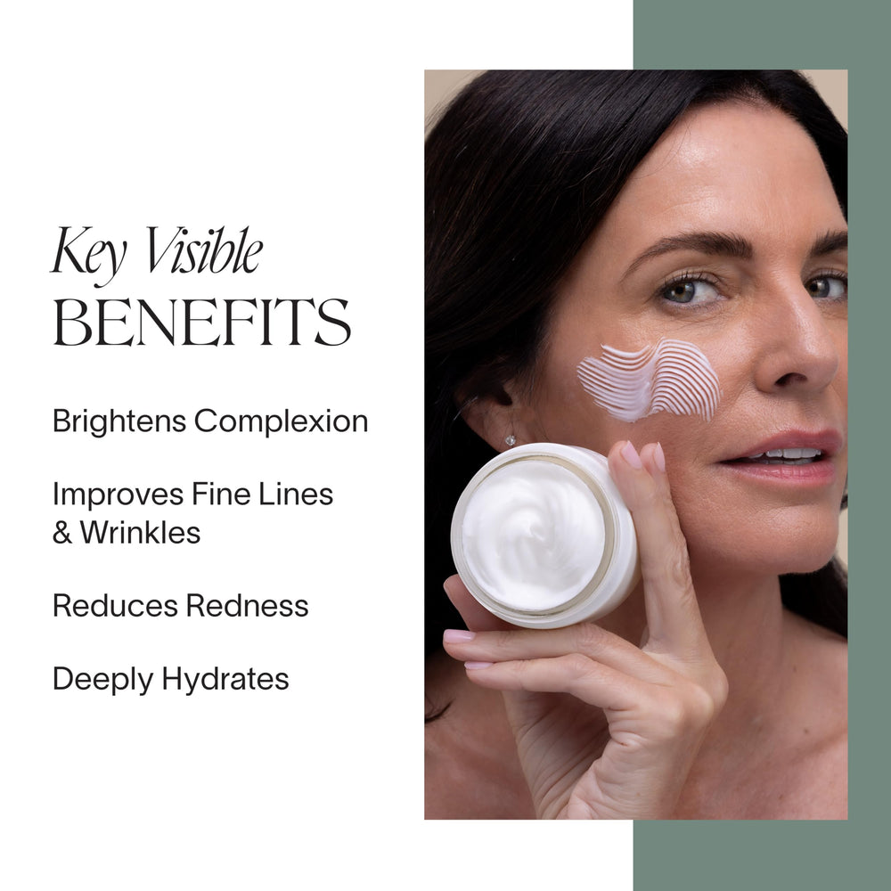 Doctor Rogers crema facial con niacinamida mejora tono y textura de la piel.