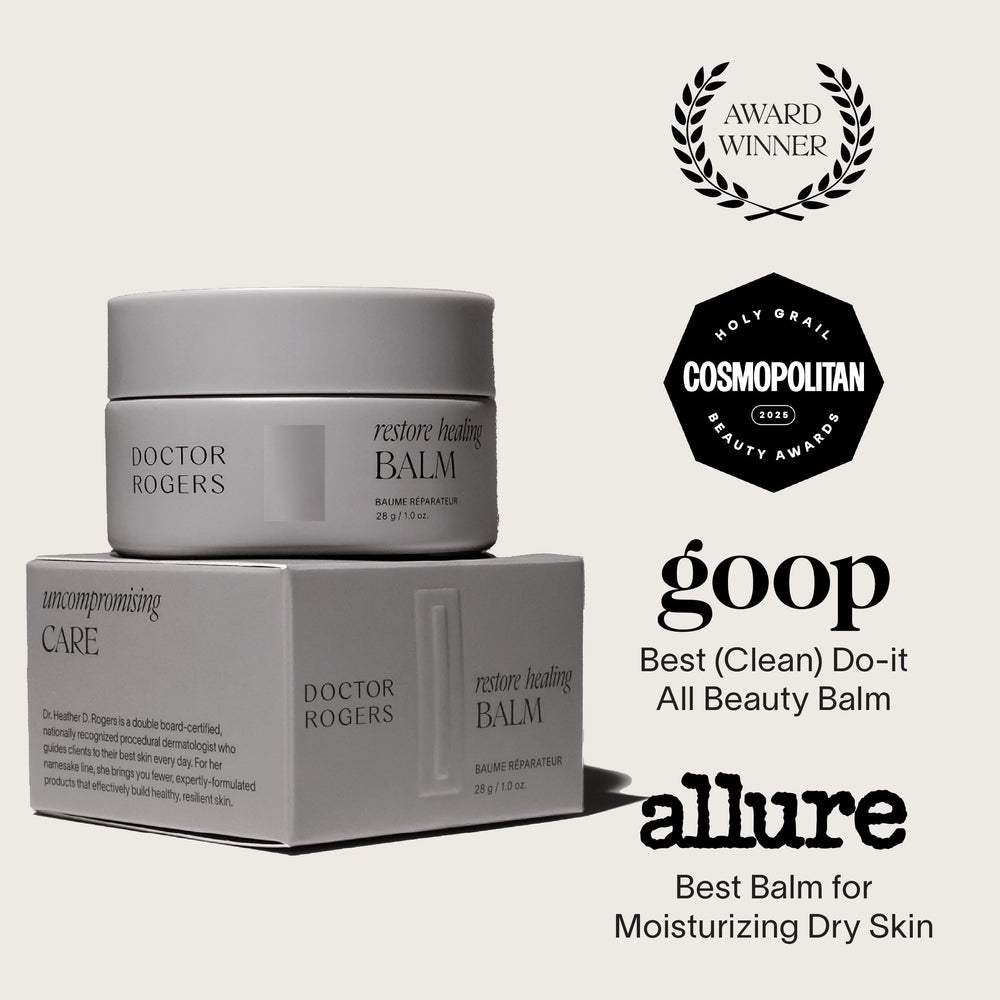 Alivio suave para eczema con Doctor Rogers Restore.