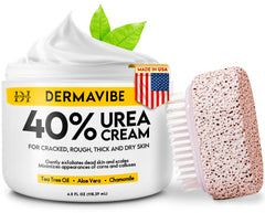 DOCTOR'S INC. Dermavibe crema de pies con urea 40% para suavizar piel áspera