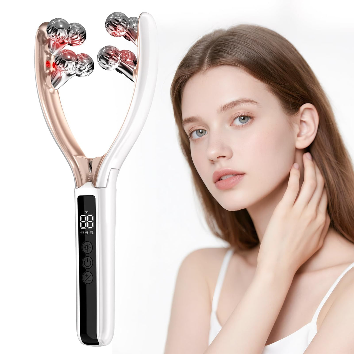 Doge&Vollar Masaje Facial con diseño contorno para definir la mandíbula