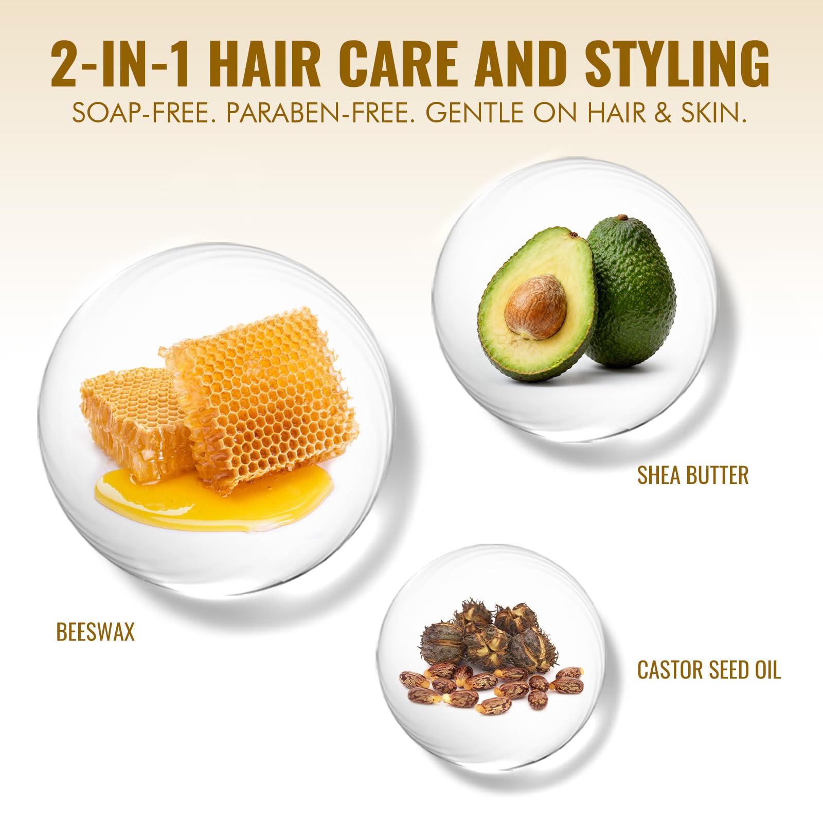 DolaHair Barra Cera: crea buns y coletas con facilidad.