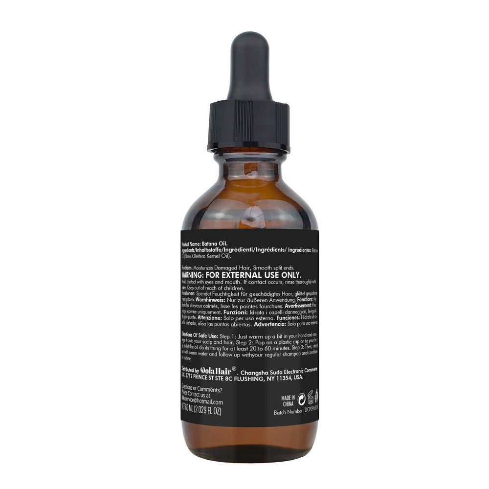 Dolahair Batana Oil on dry skin provides deep moisture
