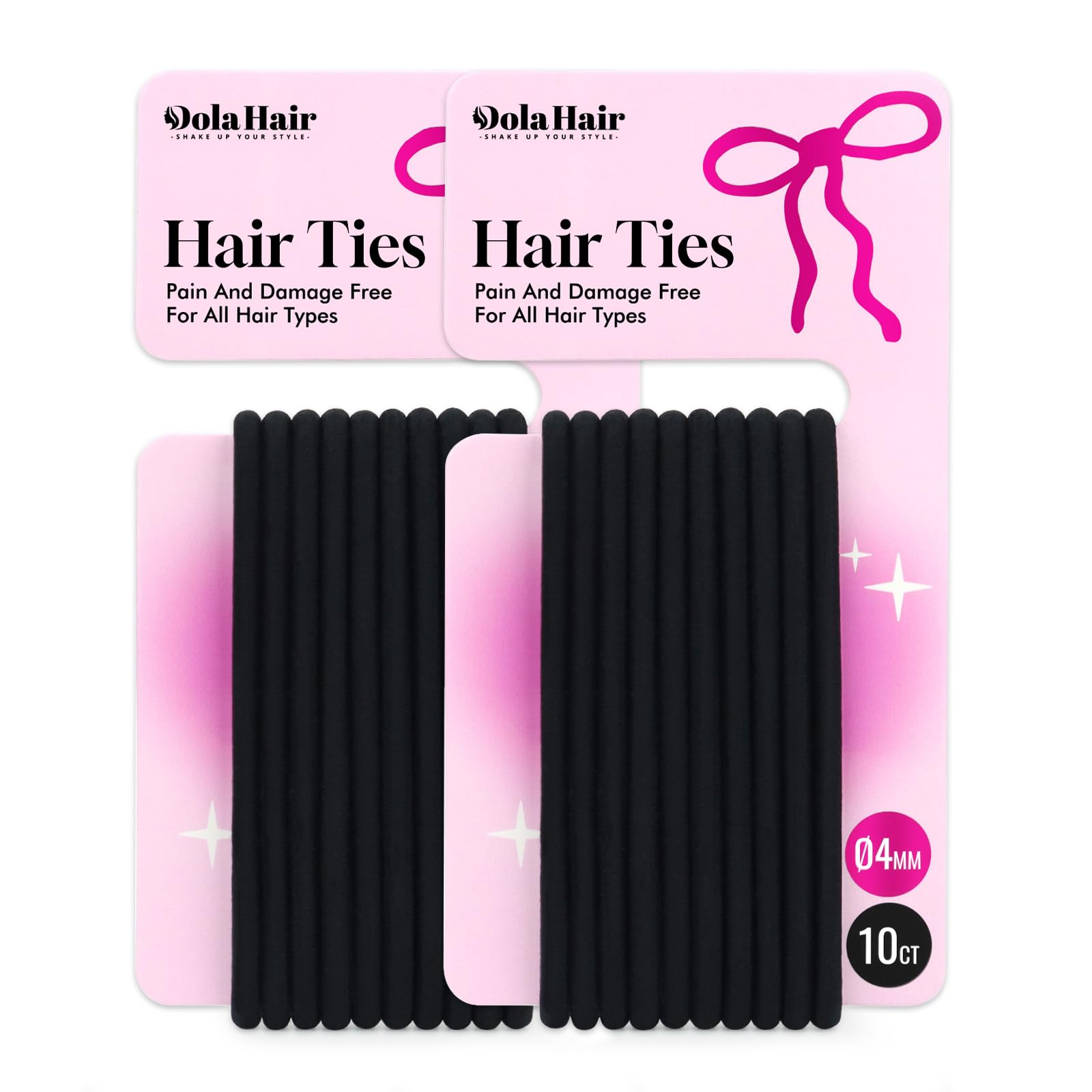 Dolahair cepillo para peinar hacia atrás, acabado limpio.