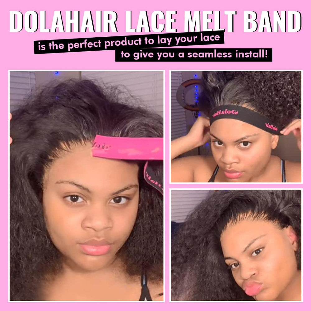 Dolahair definir líneas de cabello para un estilo natural.