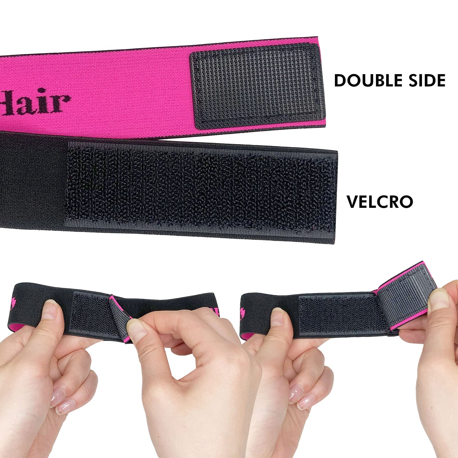 Dolahair prueba de parche para verificar sensibilidad en la piel.