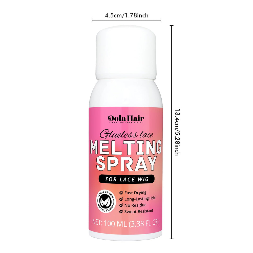 Dolahair spray de fusión de encaje uso rápido con secado