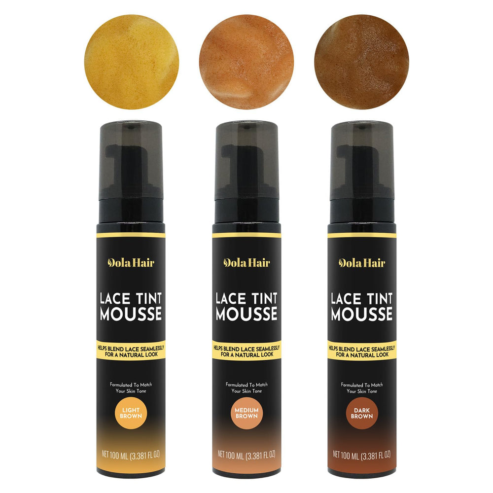 Dolahair tonos oscuro encaje: empareja tonos profundos para acabado natural.