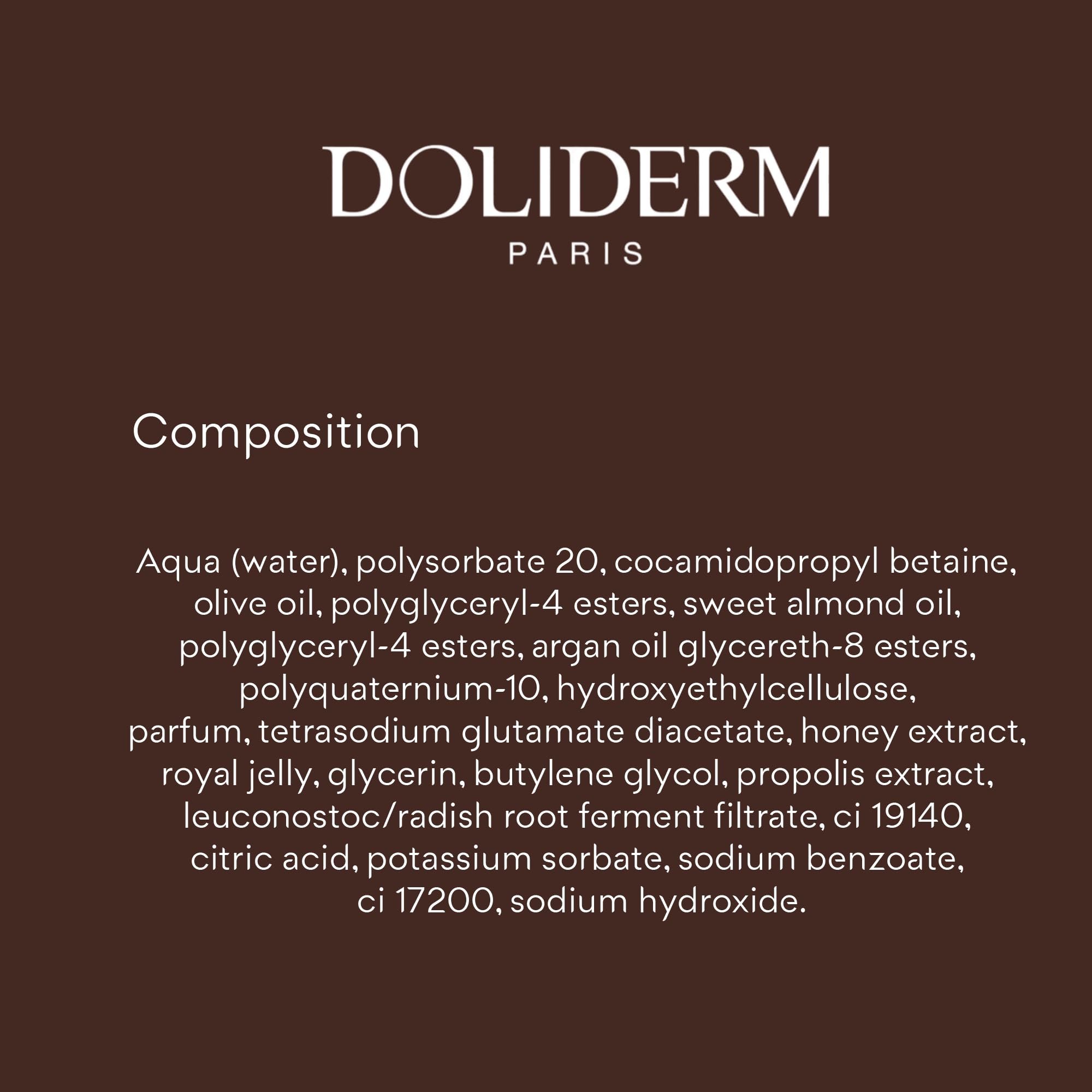 Doliderm Rituel de Miel: envase grande para rutinas prolongadas de ducha.
