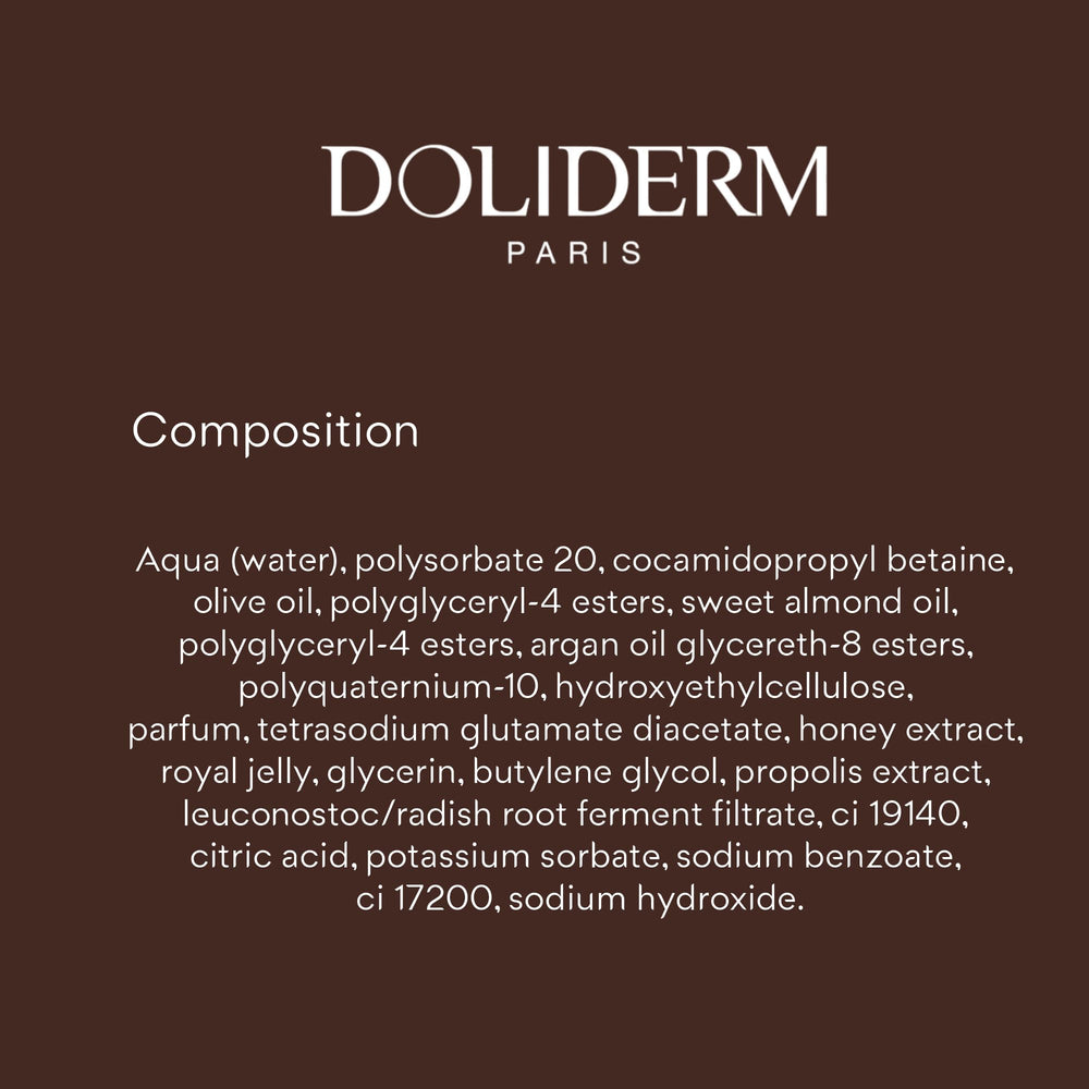 Doliderm Rituel de Miel: envase grande para rutinas prolongadas de ducha.