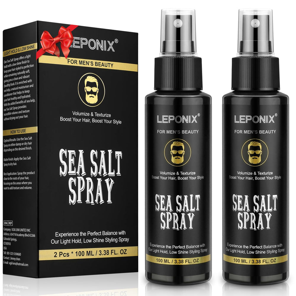 Dolirox botella-atomizador salina para cabello masculino con volumen ligero