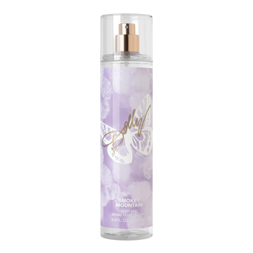 SCENT BEAUTY Dolly Parton Smoky Mountain frasco violeta, ideal para llevar
