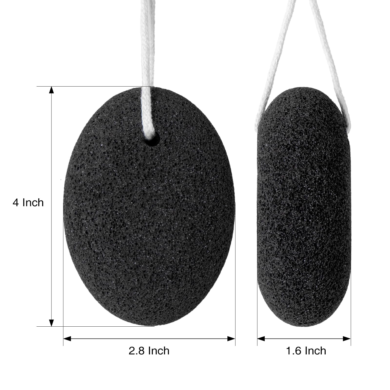 DOMLYRA piedra volcánica natural, tratamiento de callos en talones para suavizar piel.