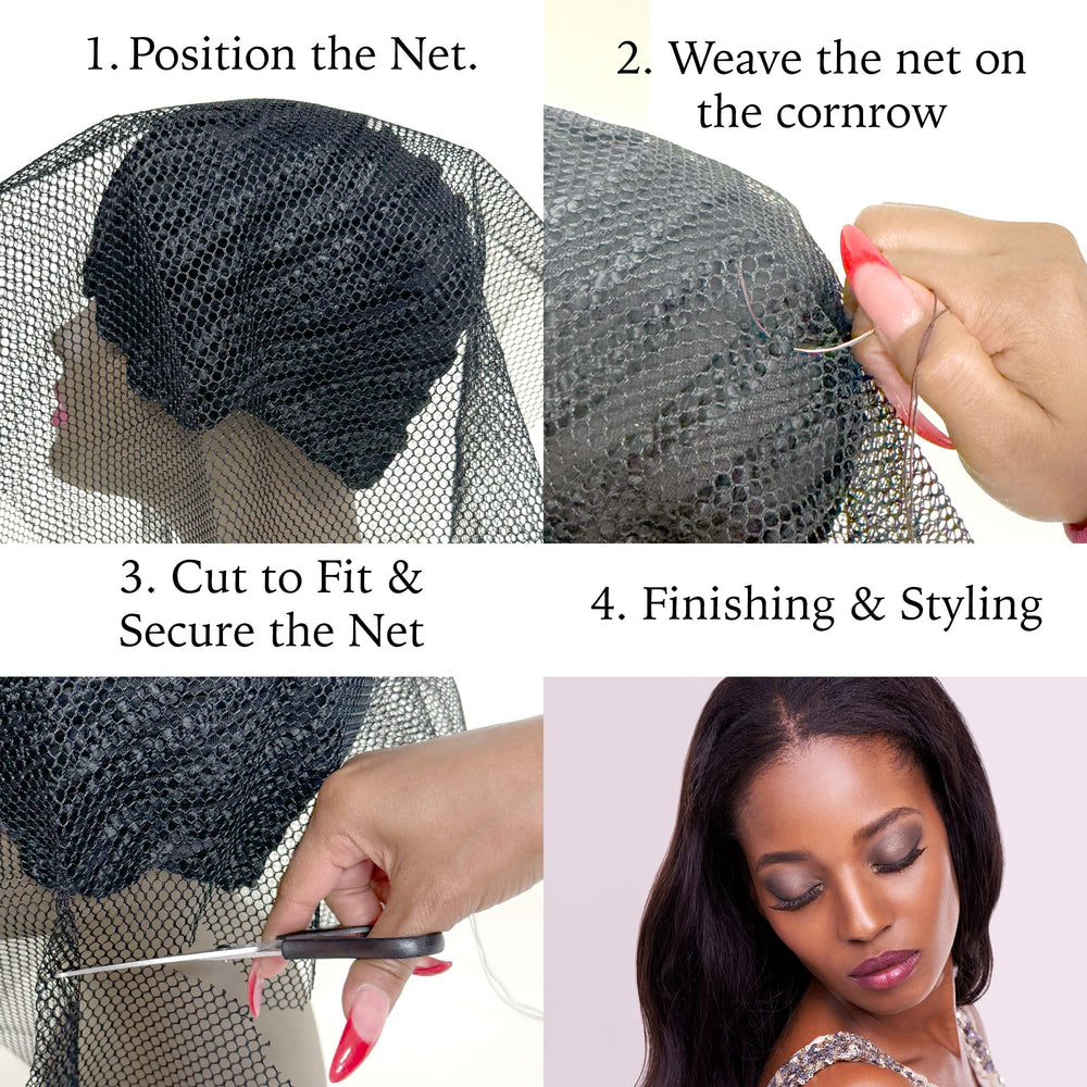 Donna Deluxe versátil para estilos variados, desde cosidos hasta extensiones.