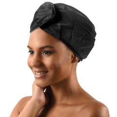 DONNA gorro satén suave para uso nocturno y cuidado del cabello.