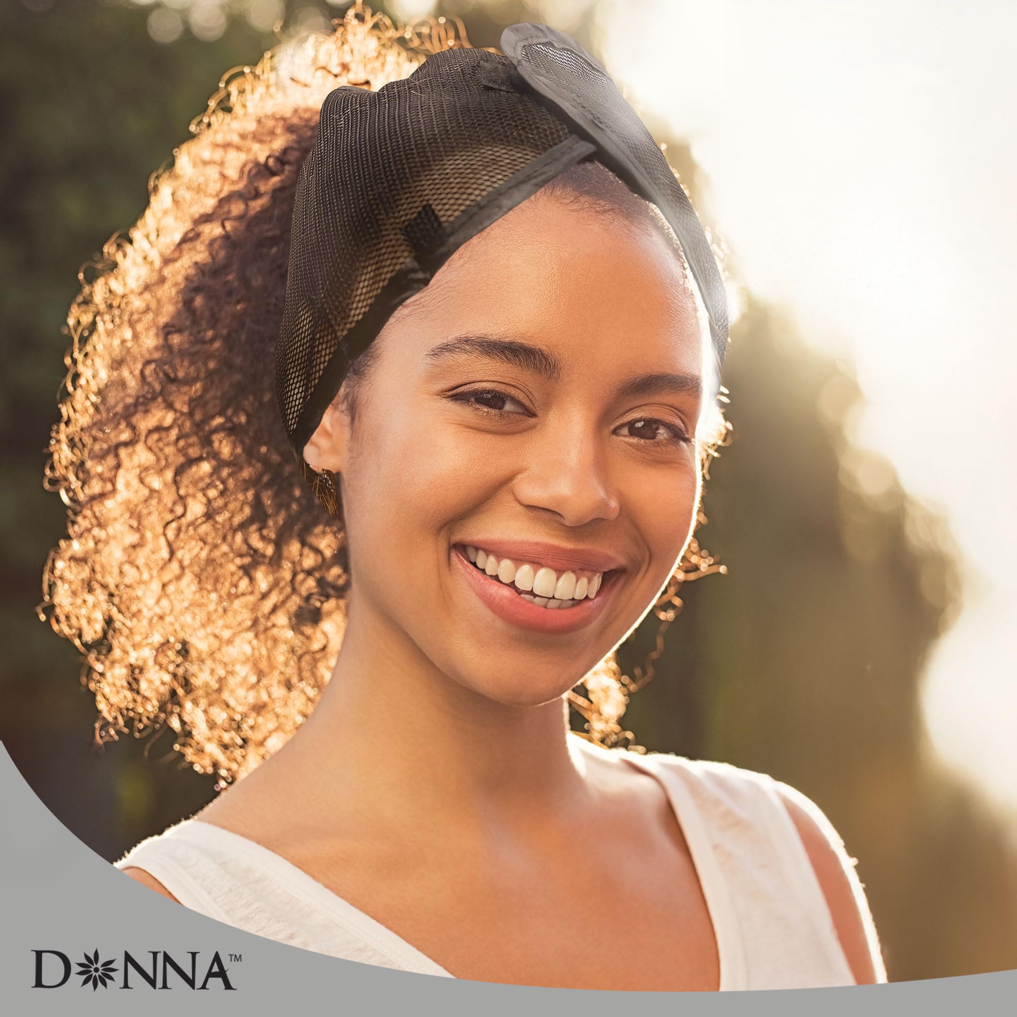 Wrap DONNA para cabello rizado o trenzas con protección