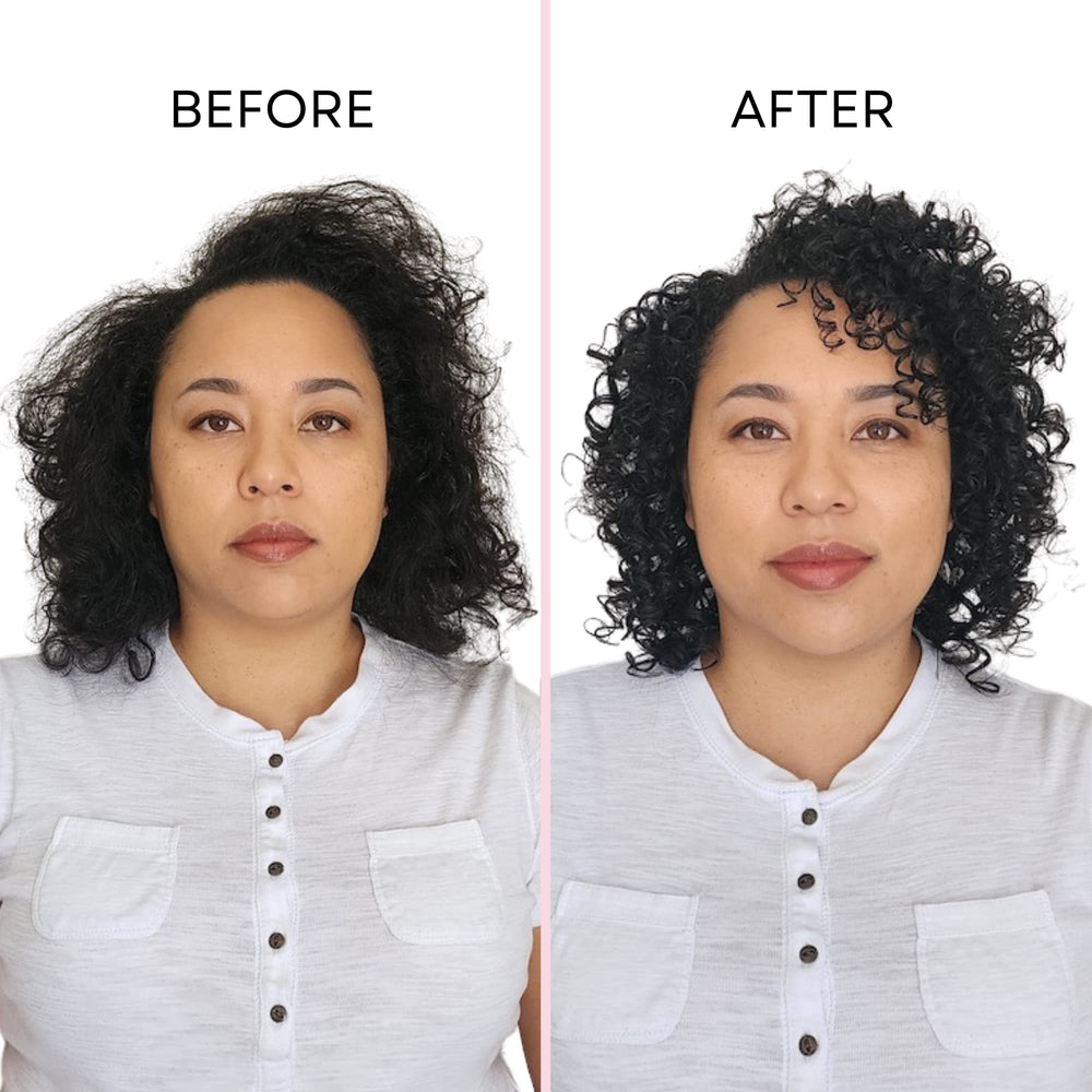 Donna's Recipe de Tabitha Brown, cabello sedoso sin peso tras cada uso.