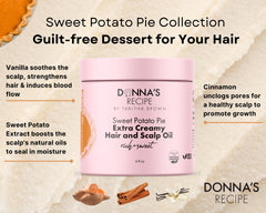 Donna's Recipe by Tabitha Brown, textura ligera: uso diario para cabello y cuero cabelludo.