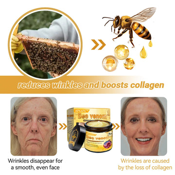 dooeka APKAPK crema veneno abeja, envase doble con dos frascos