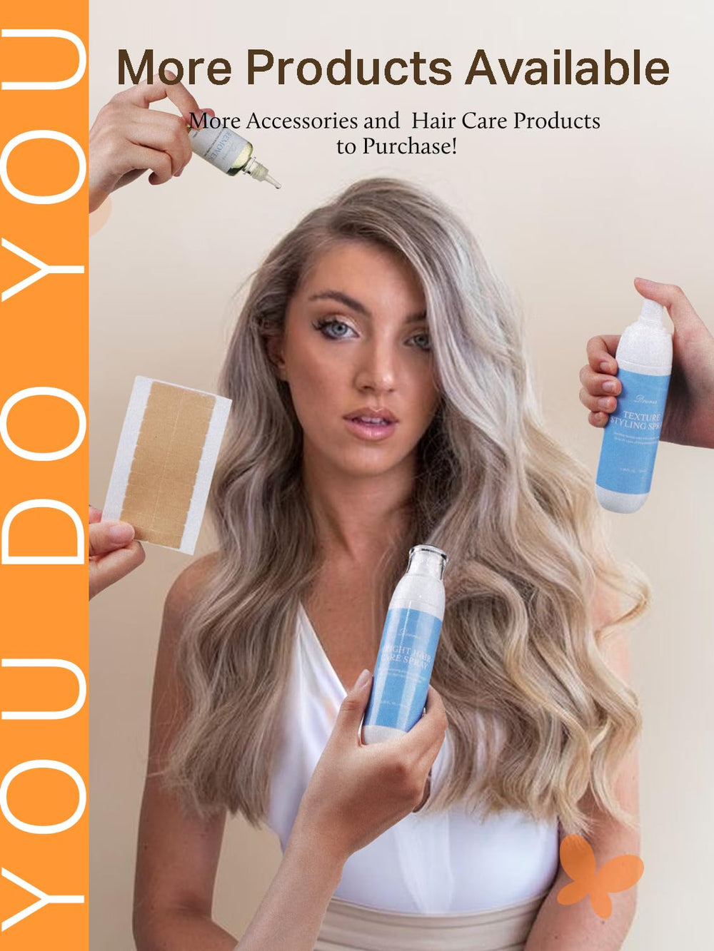 Cabello Remy DOORES con brillo natural para un aspecto saludable