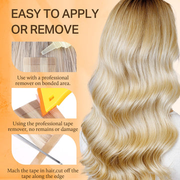 DOORES rollo cinta extensiones portable, ideal para retoques fuera de casa