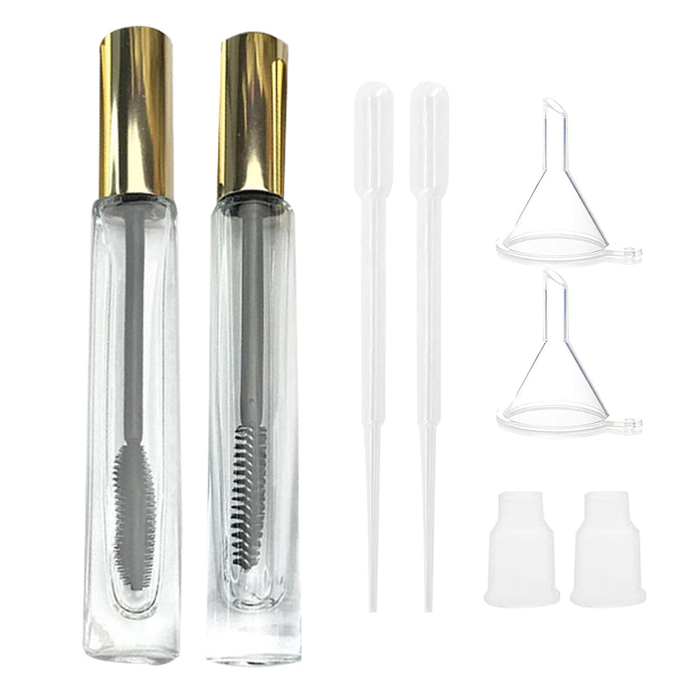 dootdott tubo máscara 10 ml vacío, visible para control de uso diario
