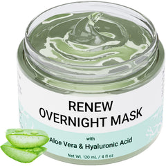 Doppeltree Renew mascarilla nocturna en empaque para despertar con piel renovada.