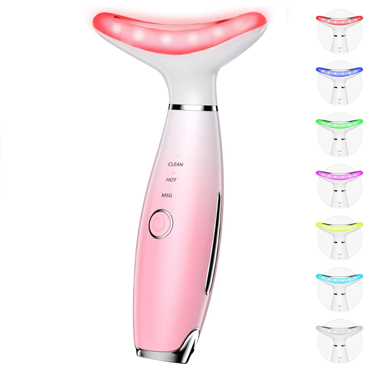 Dopsikn dispositivo galvánico de 7 modos para rostro y cuello, definición de contornos