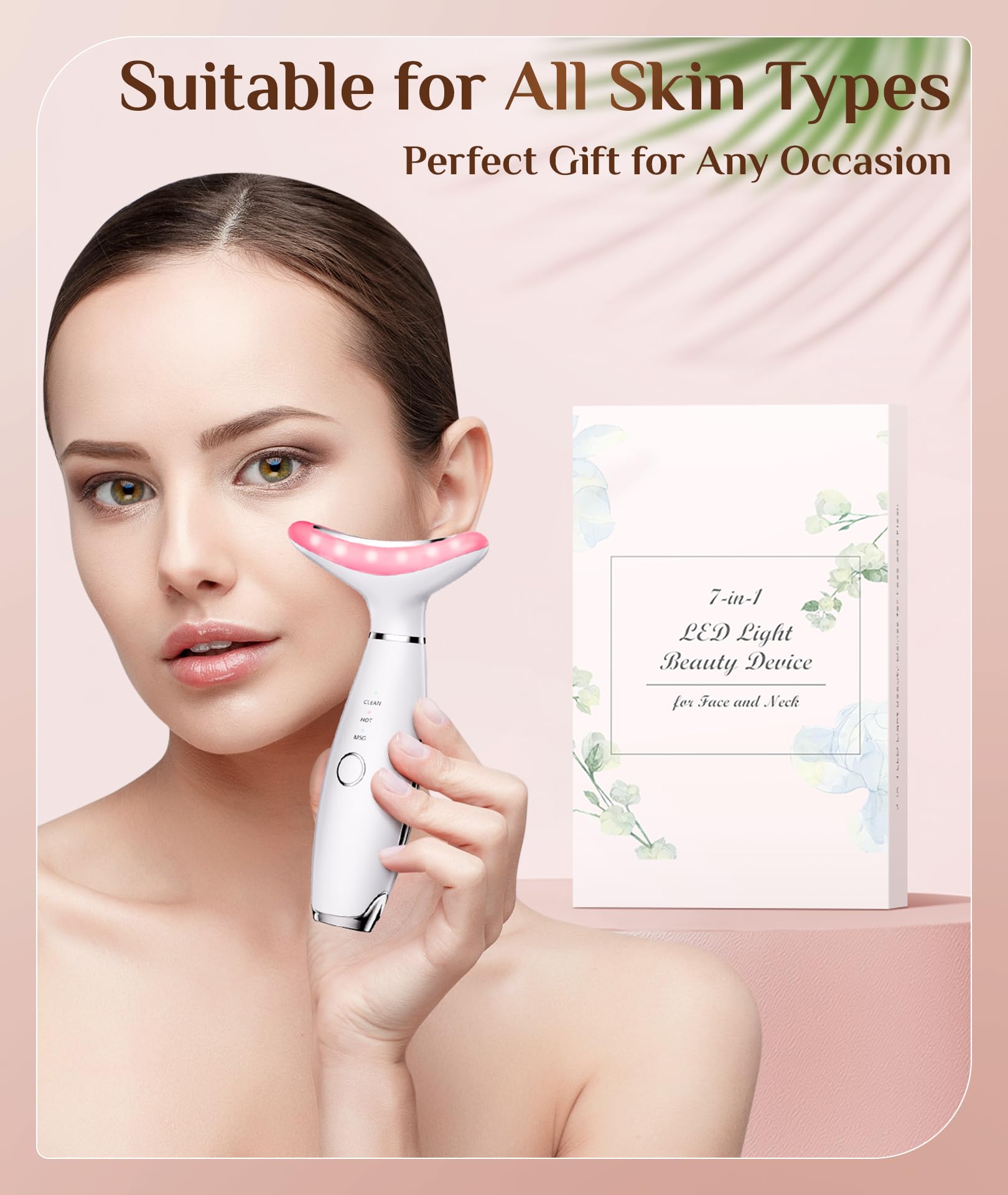 Dopsikn Trinity, massage facial portable pour routine quotidienne