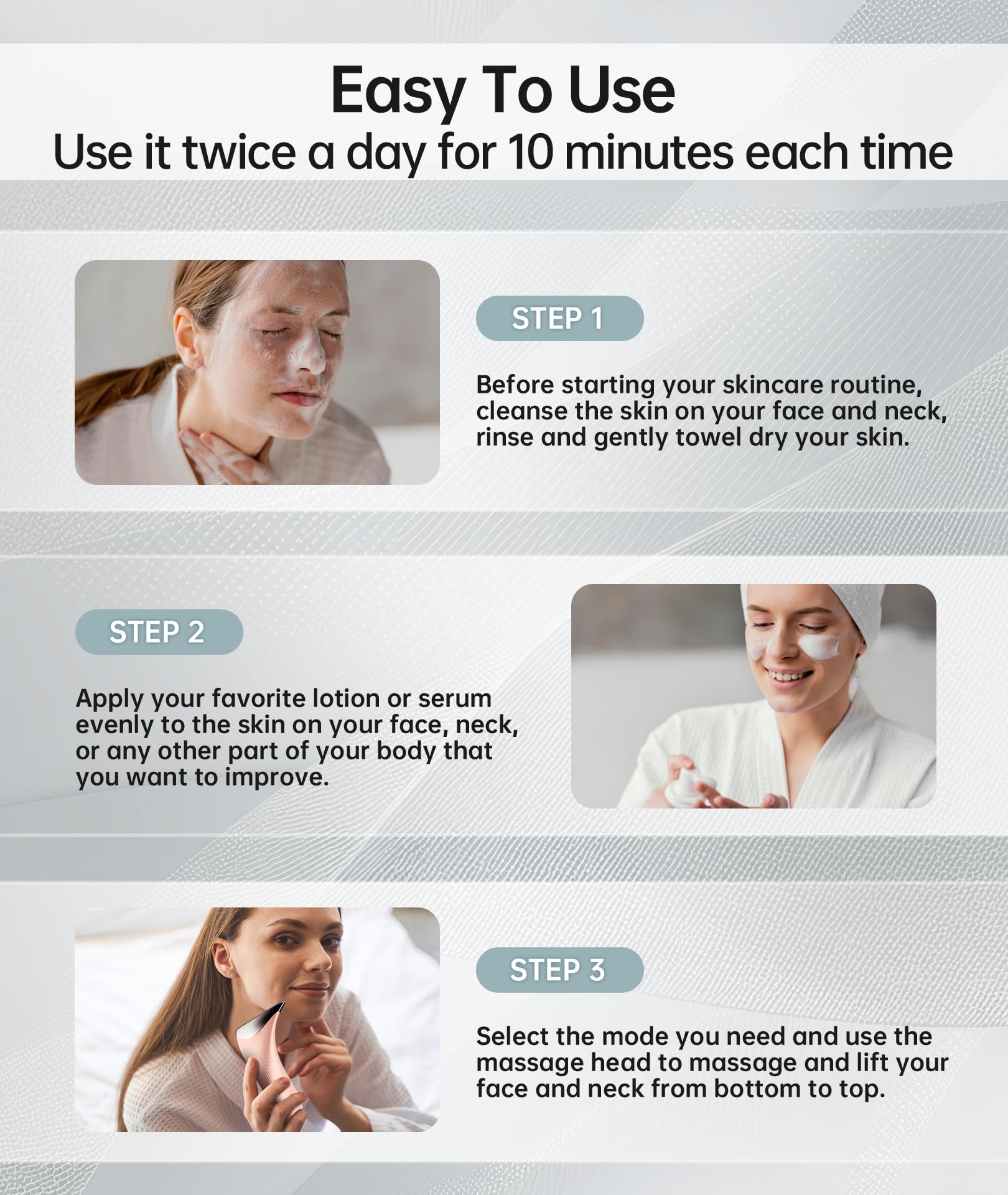 Dopsikn utilisation-jour-nuit: routine soin flexible et efficace.