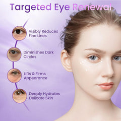 Doracome crema ojos retinol, textura suave al aplicar.