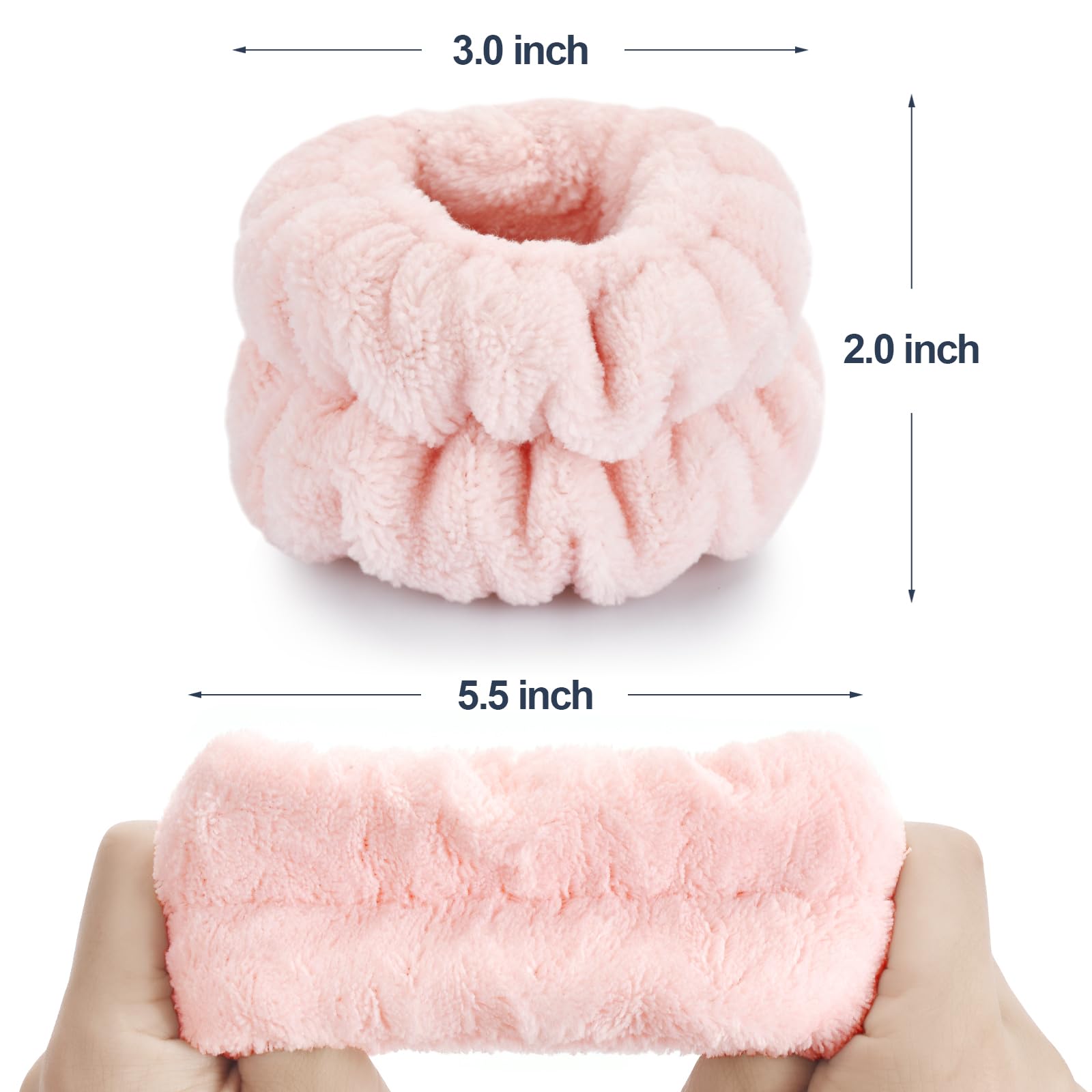 Dorbetar pulseras para lavado de cara, regalo ideal para mujeres y amigos.
