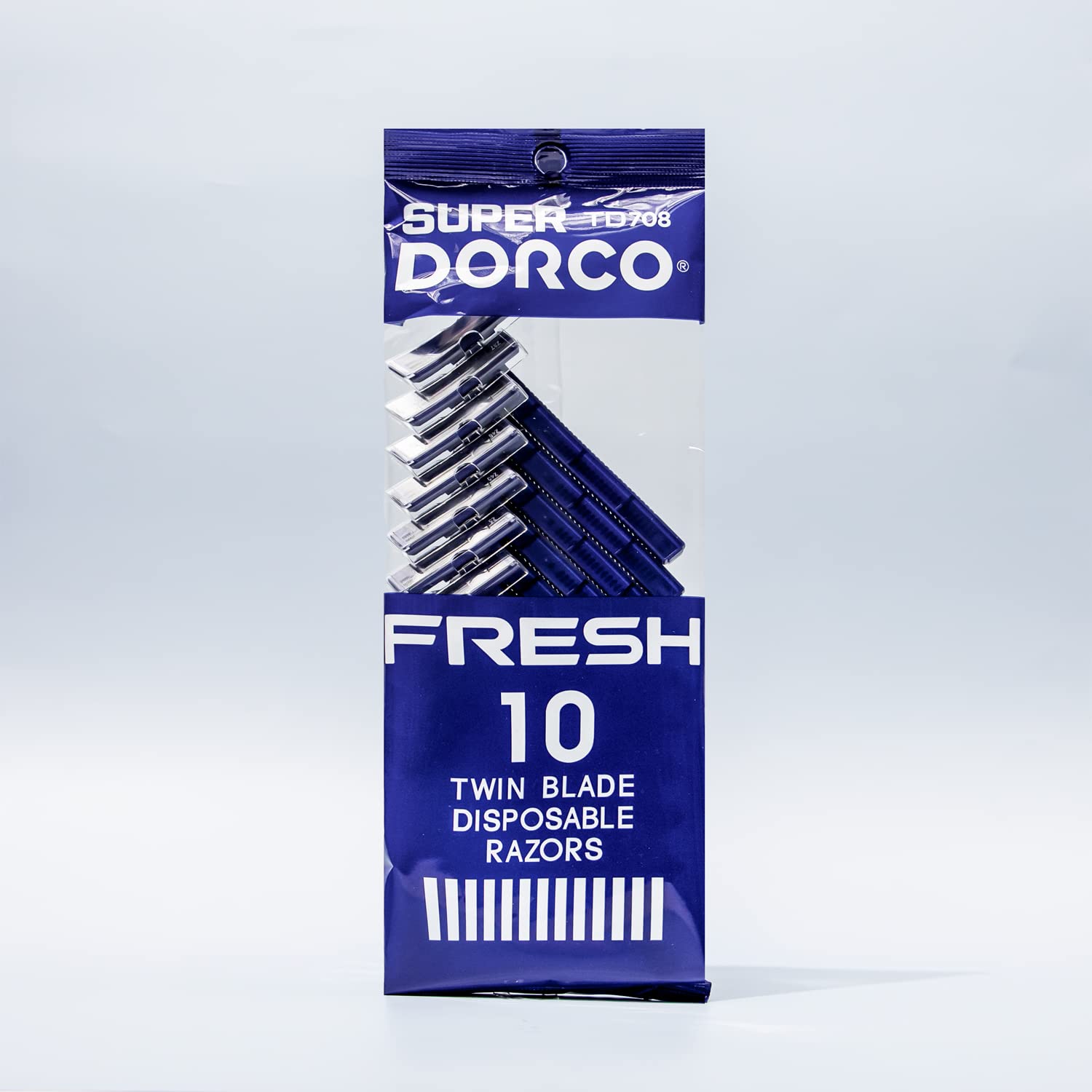 Dorco Fresh con mango ergonómico para mayor control durante el afeitado