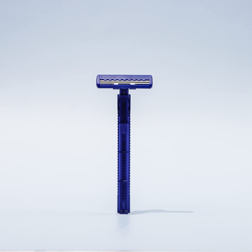 Dorco Fresh manche antiderapant bleu, prise sûre sous la douche
