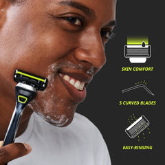 Dorco Pace 5 Pro barra guía facilita deslizamiento suave