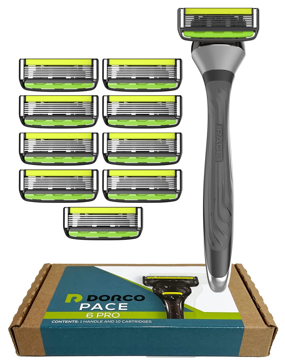 Dorco Pace 6 Pro: cuchillas seis para afeitado cercano y suave