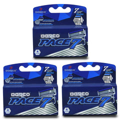 Dorco Pace 7 cartouches ensemble : coupe précise et durable.