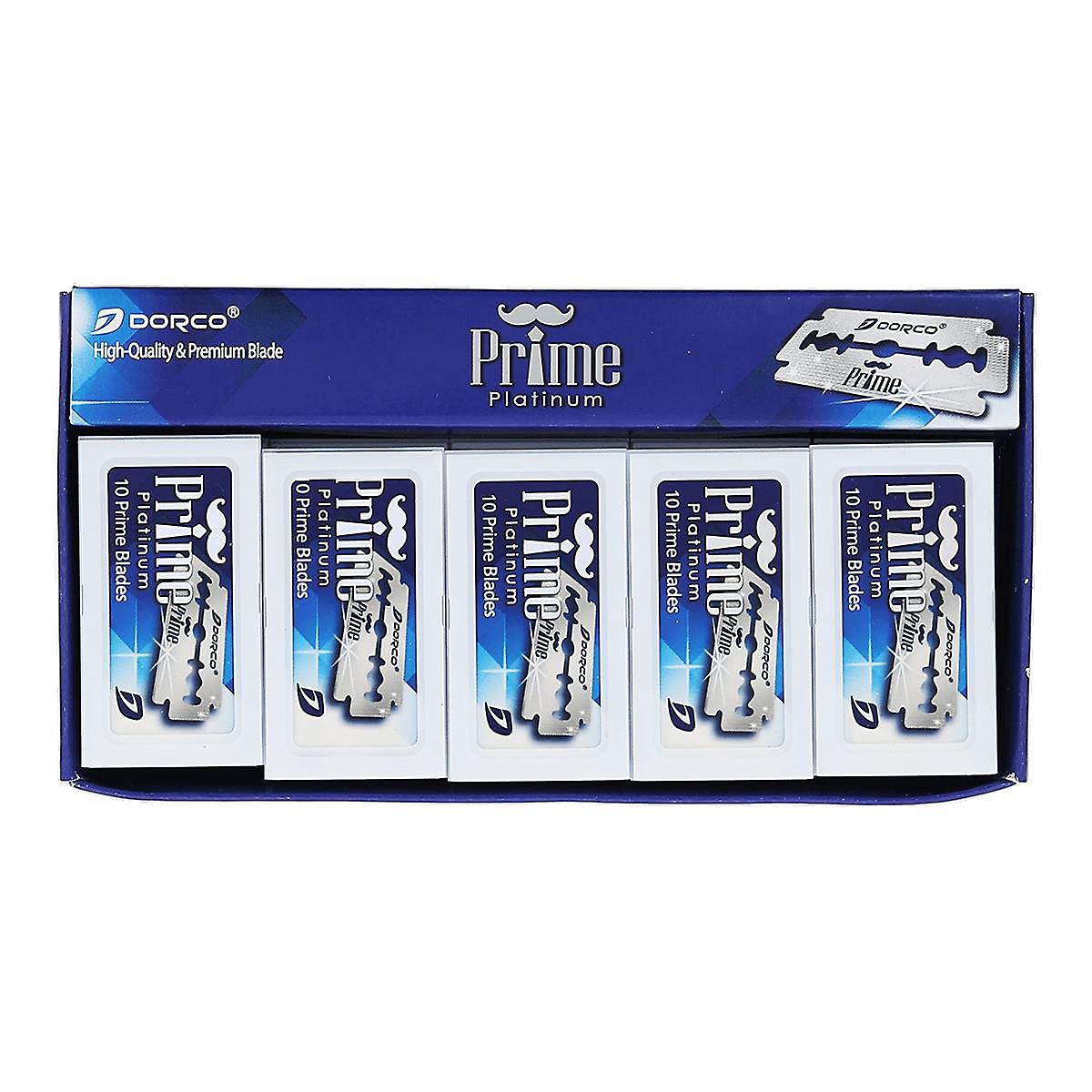 Dorco Prime: corte largo para zonas difíciles con mayor comodidad.