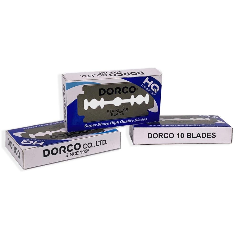 Cuchilla Dorco ST300 con recubrimiento platino para afeitado suave