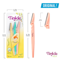 Dorco Tinkle cubierta-protectora mantiene las hojas seguras durante el uso.