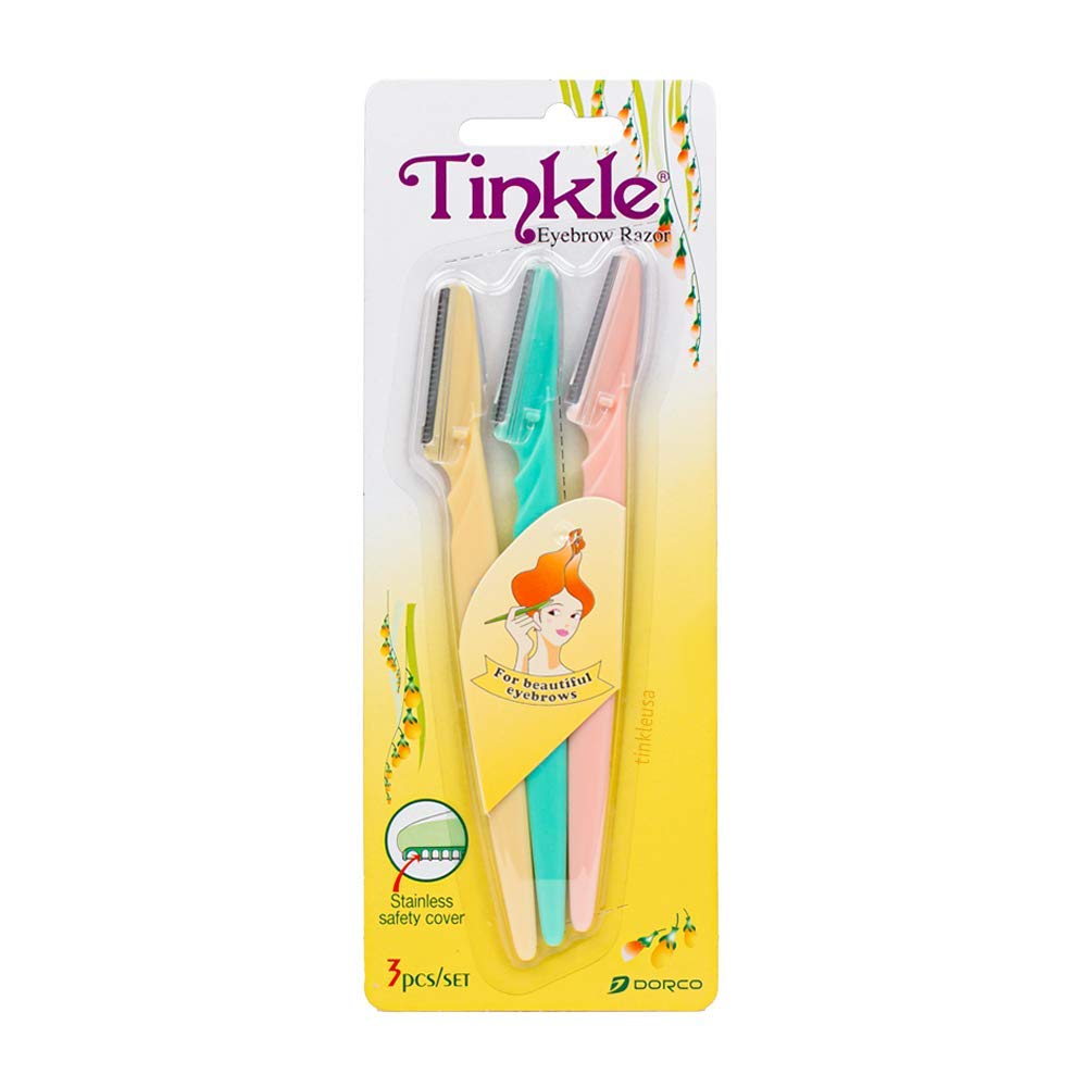 Dorco Tinkle mango-ergonomico para un agarre cómodo y control preciso.