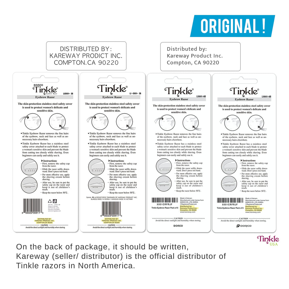 Set regalo compacto Dorco Tinkle para cuidado diario de la piel