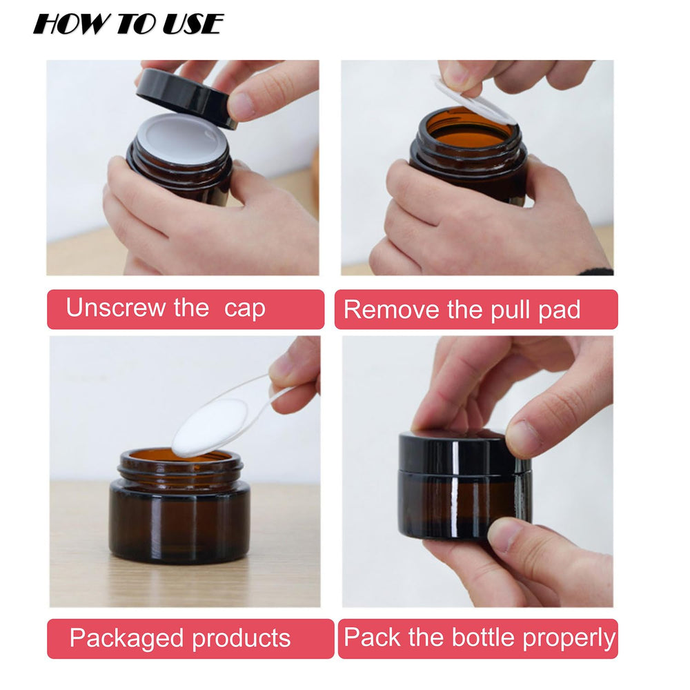 Frasco Doromy ámbar para DIY con etiqueta personalizable.