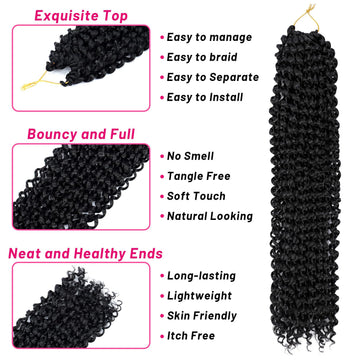 Longitud de 18 pulgadas de Dorsanee Passion Twist 18p para peinados llamativos
