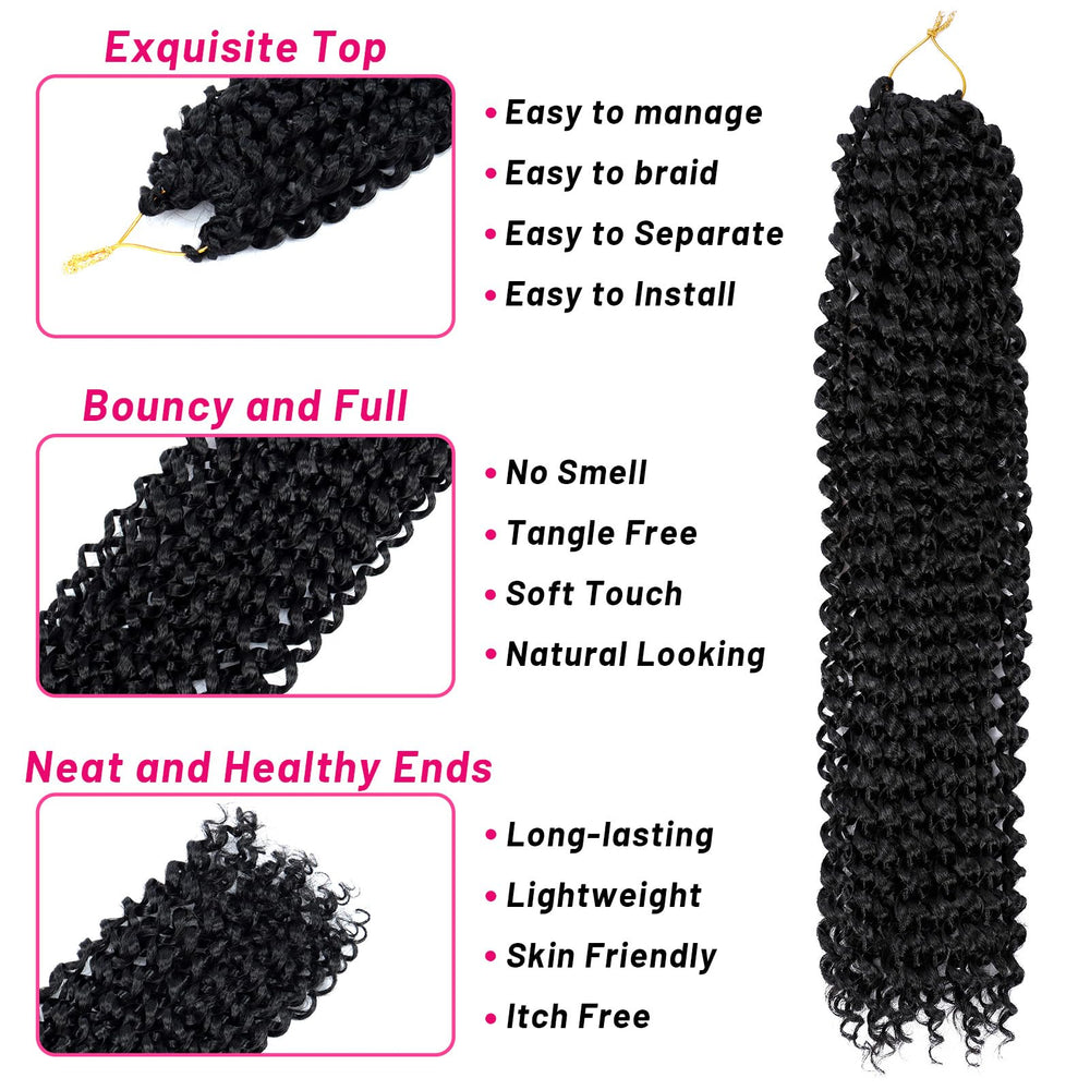 Longitud de 18 pulgadas de Dorsanee Passion Twist 18p para peinados llamativos
