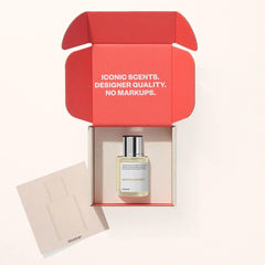 Dossier Aquatic Coconut en caja de presentación, estilo minimalista para el tocador.