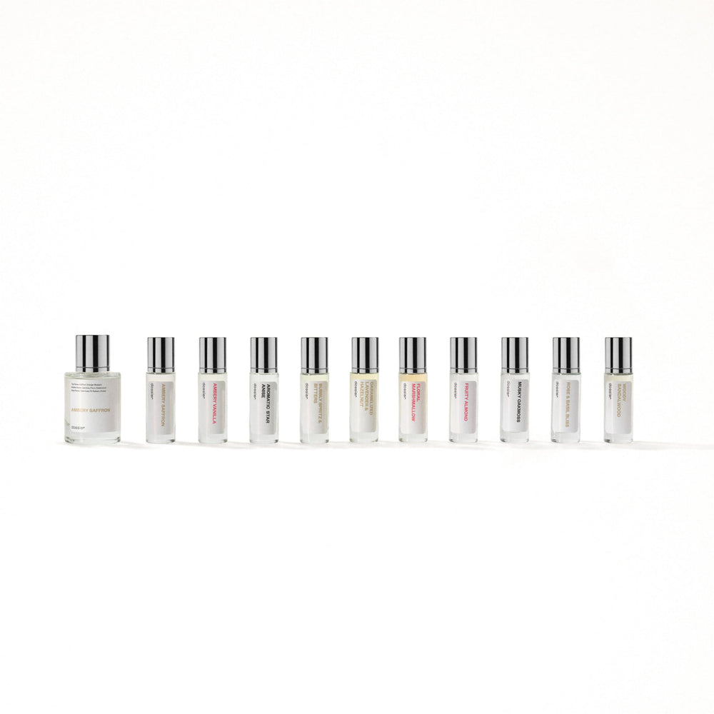 Dossier conjunto de descubrimiento: muestras para explorar aromas y encontrar tu favorito.