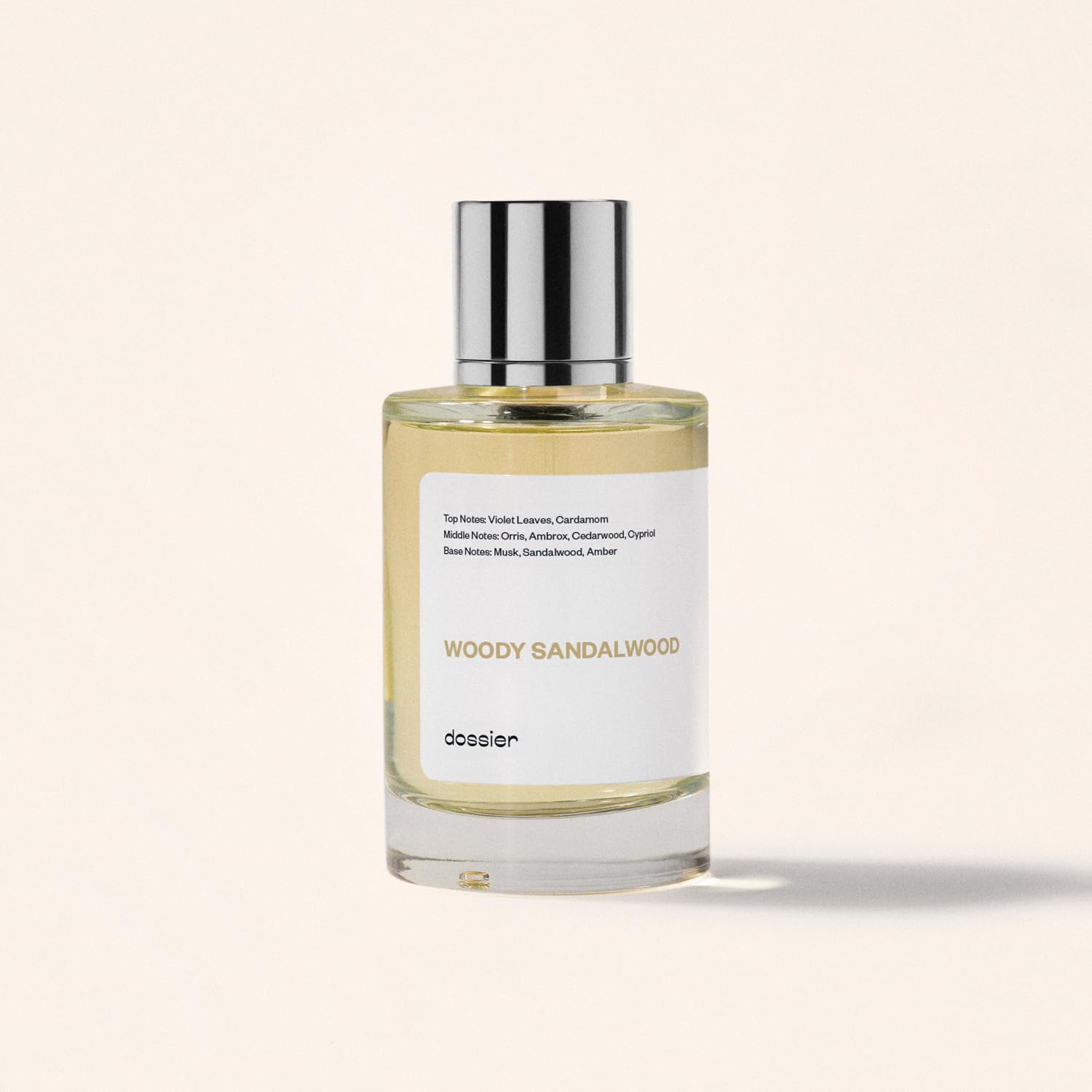 Dossier Perfume envase elegante, diseño visual que invita a probar.