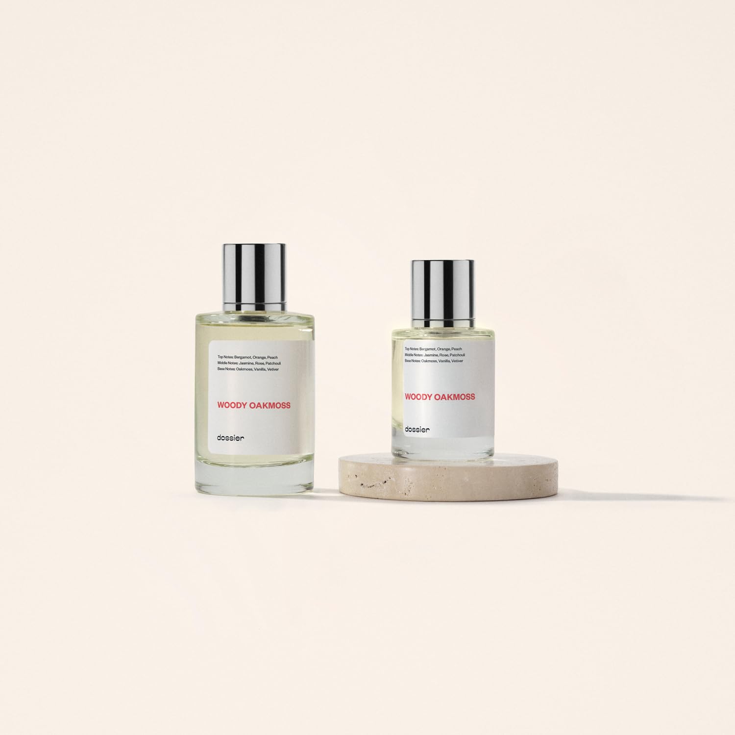 Dossier Woody Oakmoss Grasse origin highlighting luxury fragrance heritage